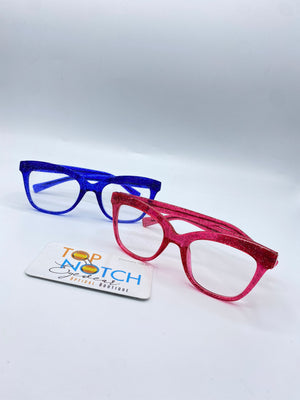 Glitz Blue Filter Glasses - Top Notch Eyewear