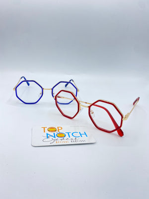 Geo Blue Filter Glasses - Top Notch Eyewear