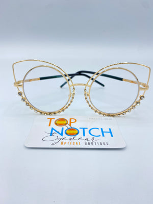 Queen Blue Filter Glasses - Top Notch Eyewear